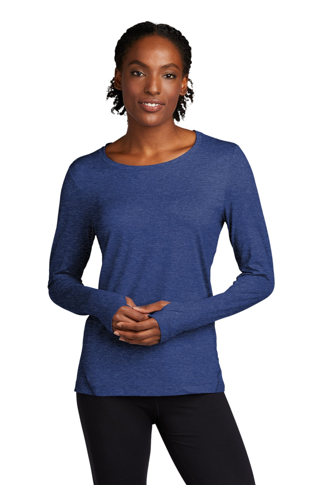 Sport-Tek Women's Exchange 1.5 Long Sleeve Crew LST710