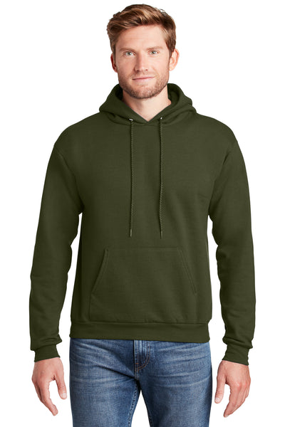 Hanes P170 Unisex Ecosmart Pullover Hooded Sweatshirt