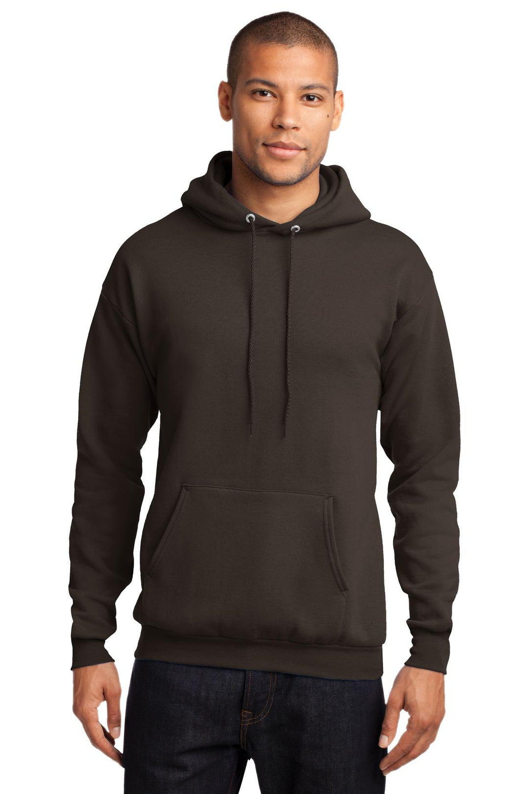 Port & Company Men's Core Fleece Pullover Hooded Sweatshirt. PC78H 1 of 4 Port & Company