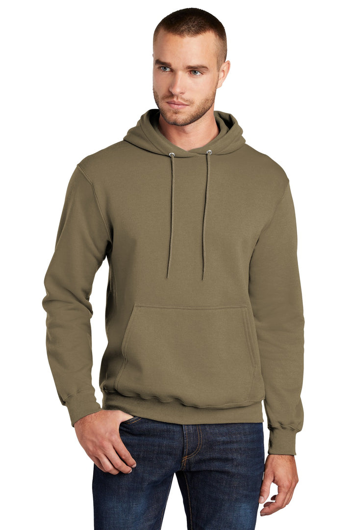 Port & Company Men's Core Fleece Pullover Hooded Sweatshirt. PC78H 1 of 4 Port & Company