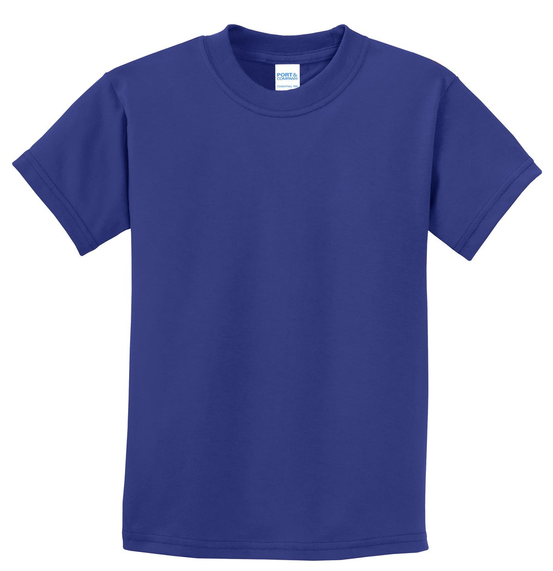 Port & Company Youth Essential Tee. PC61Y 1 of 2