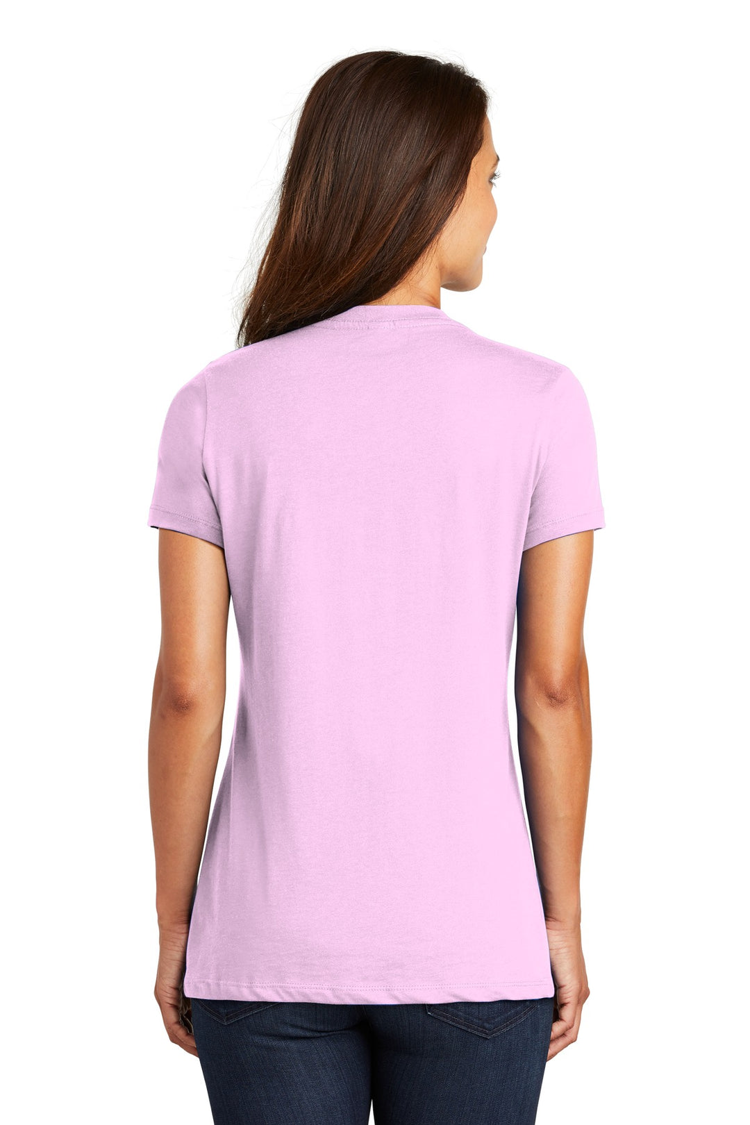 District - Women's Perfect Weight V-Neck Tee. DM1170L District