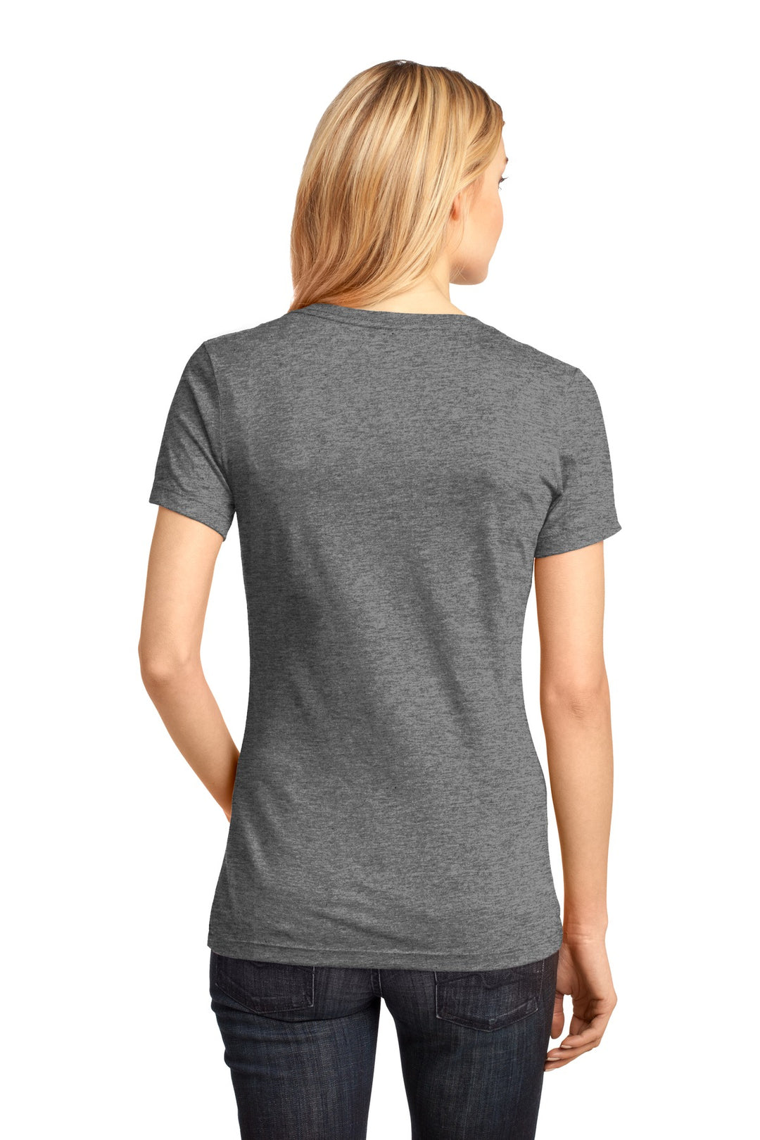 District - Women's Perfect Weight V-Neck Tee. DM1170L District