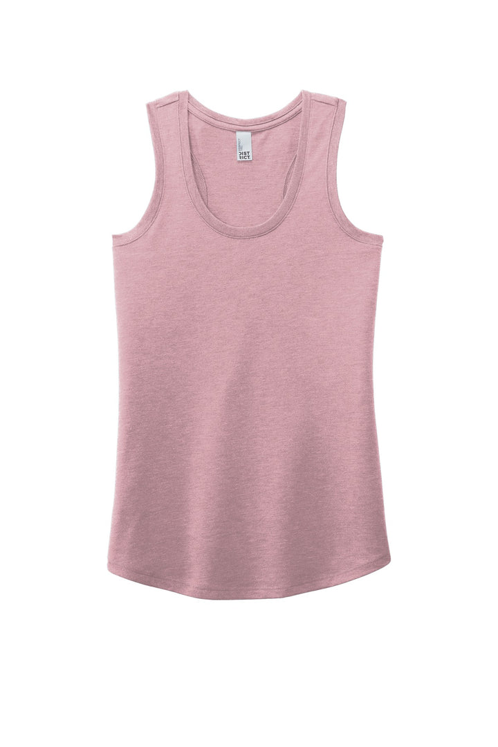 District Women's Perfect Tri Racerback Tank. DM138L District