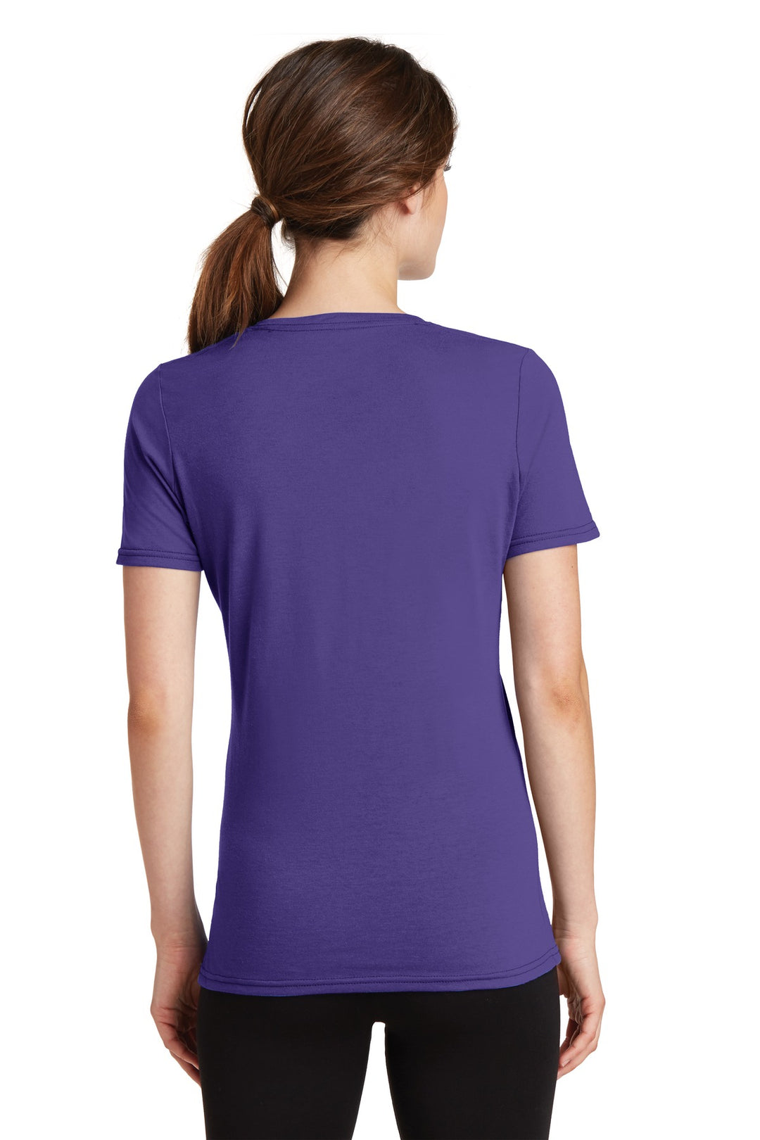 Port & Company Ladies Performance Blend V-Neck Tee. LPC381V Port & Company