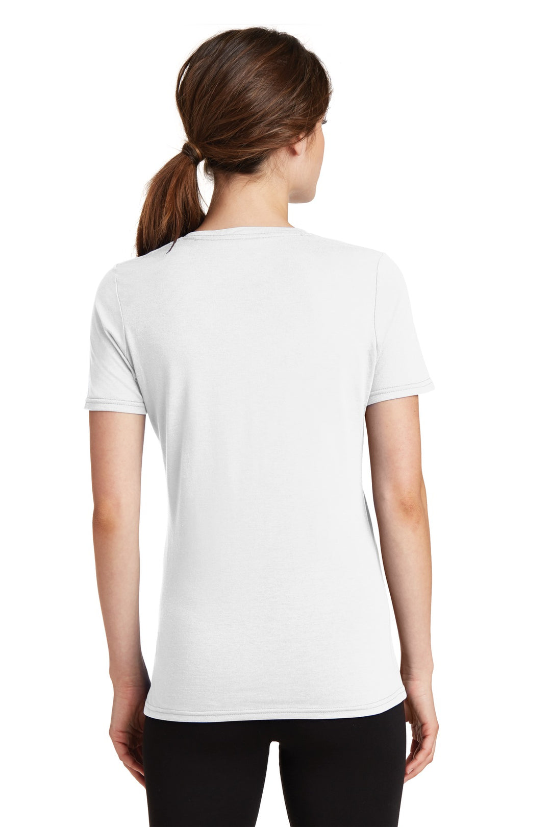 Port & Company Ladies Performance Blend V-Neck Tee. LPC381V Port & Company