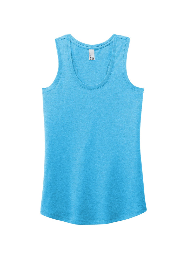 District Women's Perfect Tri Racerback Tank. DM138L District