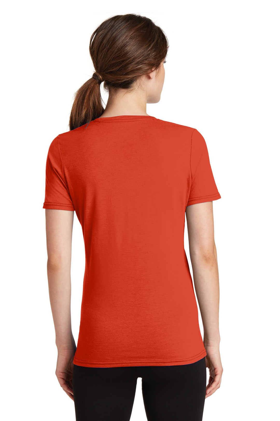 Port & Company Ladies Performance Blend V-Neck Tee. LPC381V Port & Company