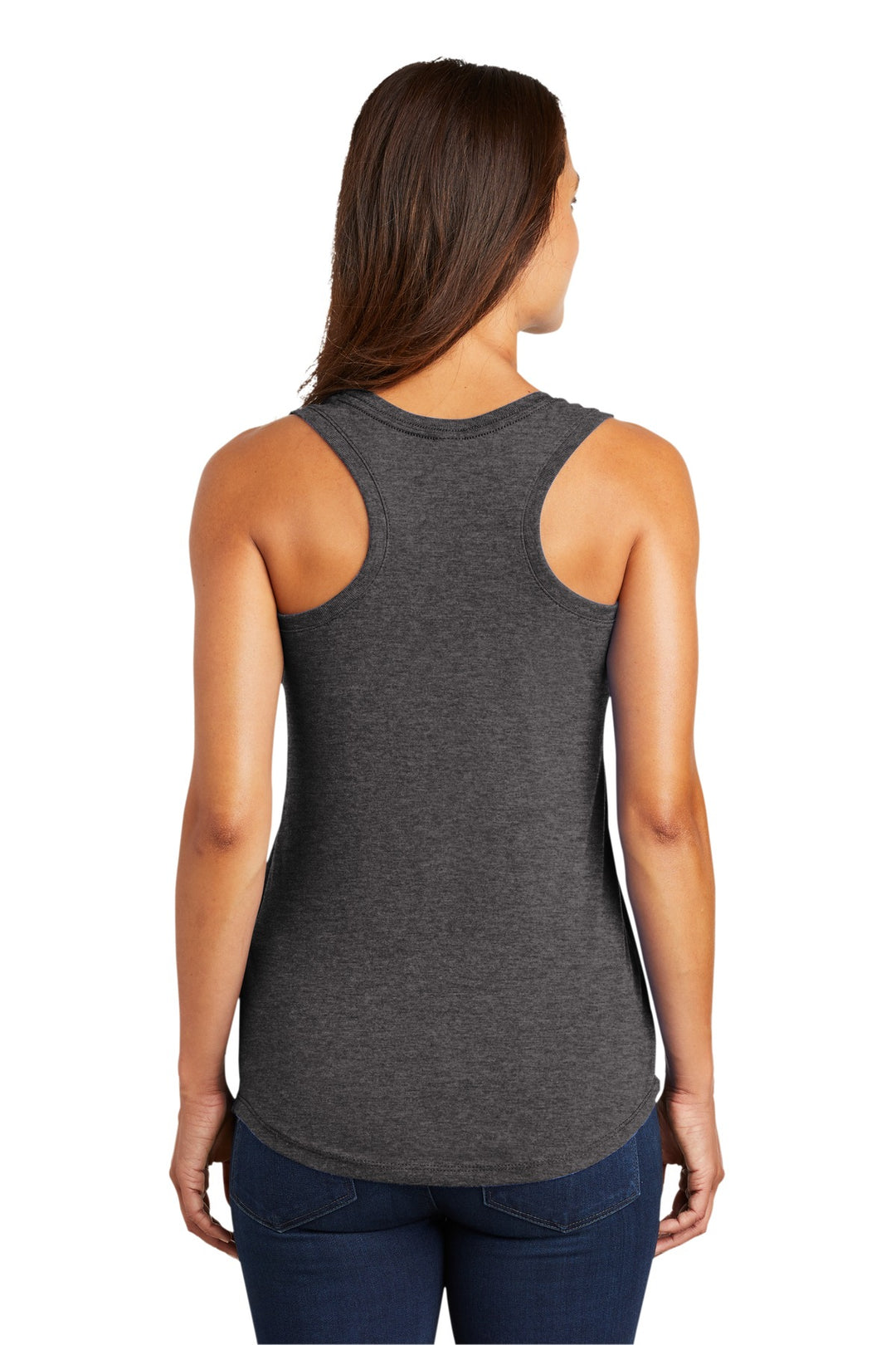 District Women's Perfect Tri Racerback Tank. DM138L District