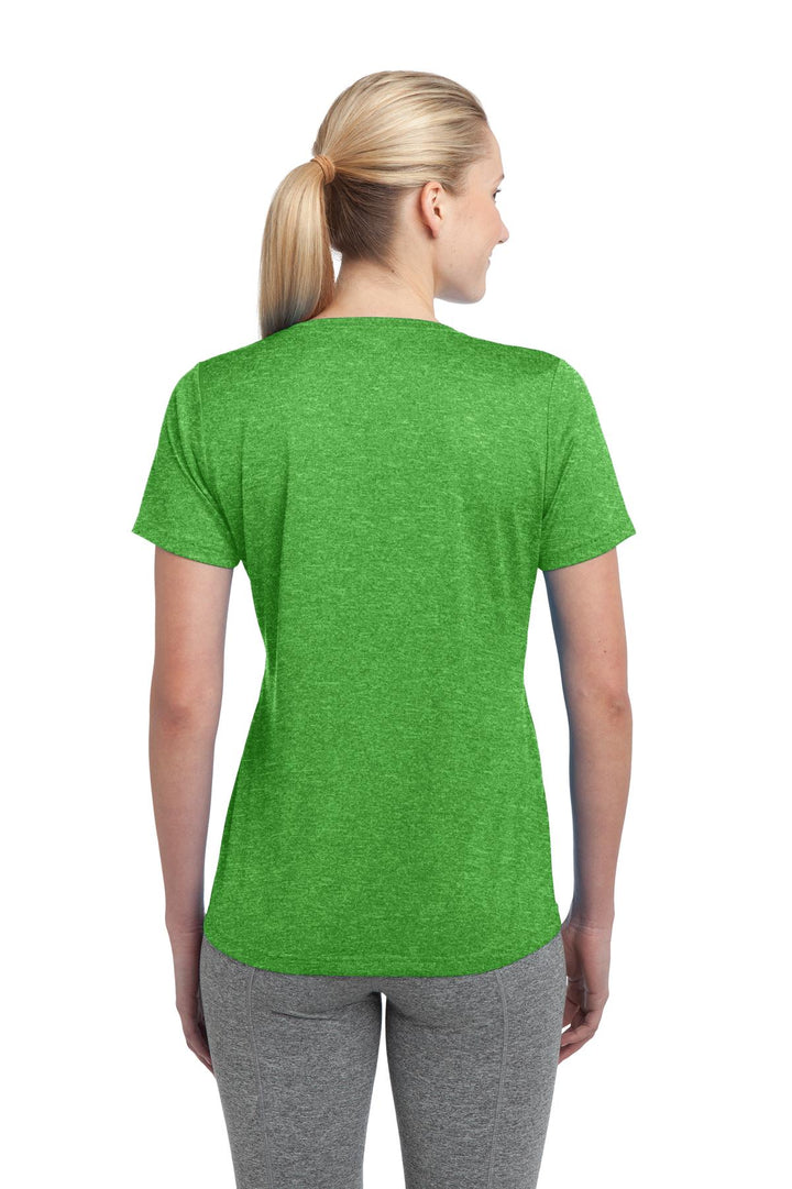 Sport-Tek Women's Heather Contender Scoop Neck Tee LST360