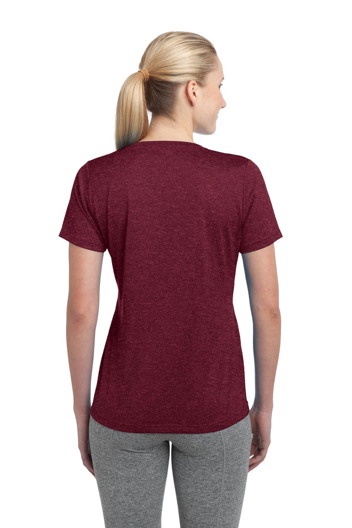 Sport-Tek Women's Heather Contender Scoop Neck Tee LST360