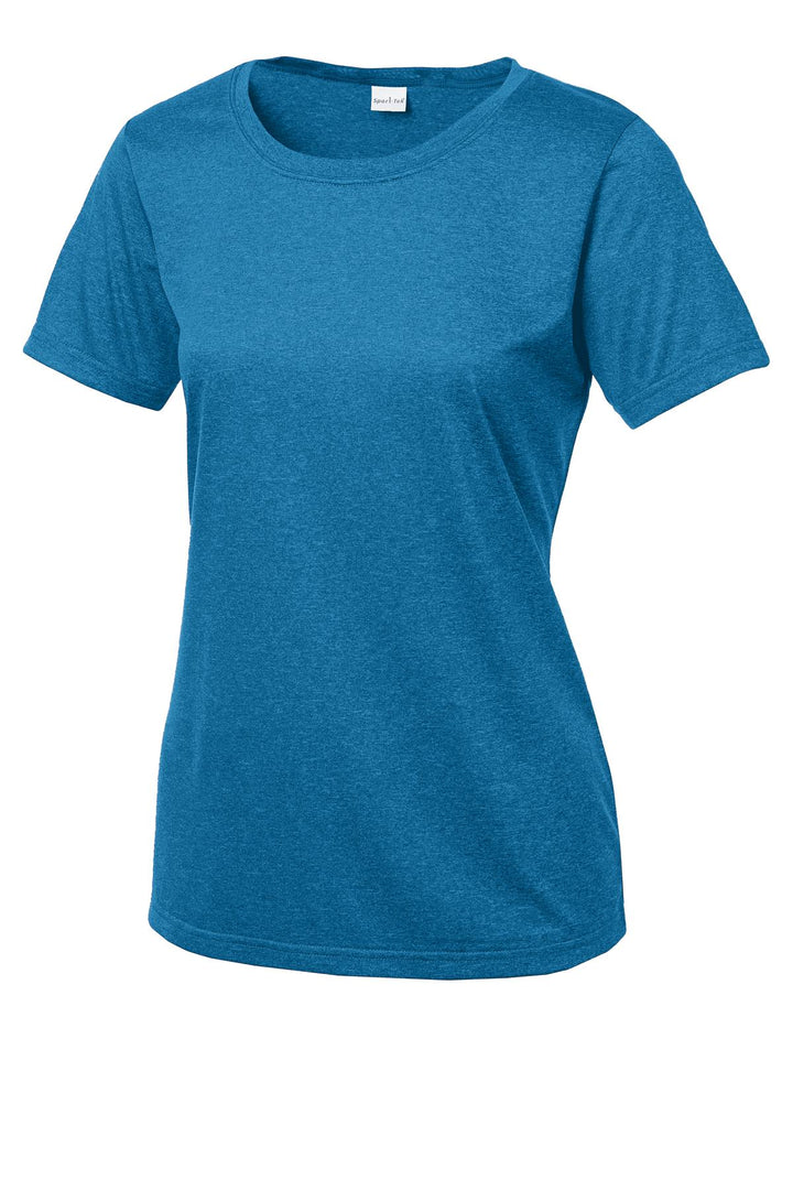 Sport-Tek Women's Heather Contender Scoop Neck Tee LST360