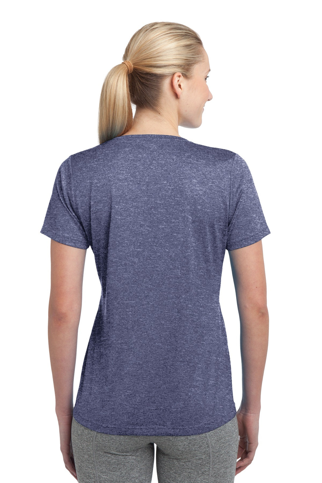 Sport-Tek Women's Heather Contender Scoop Neck Tee LST360