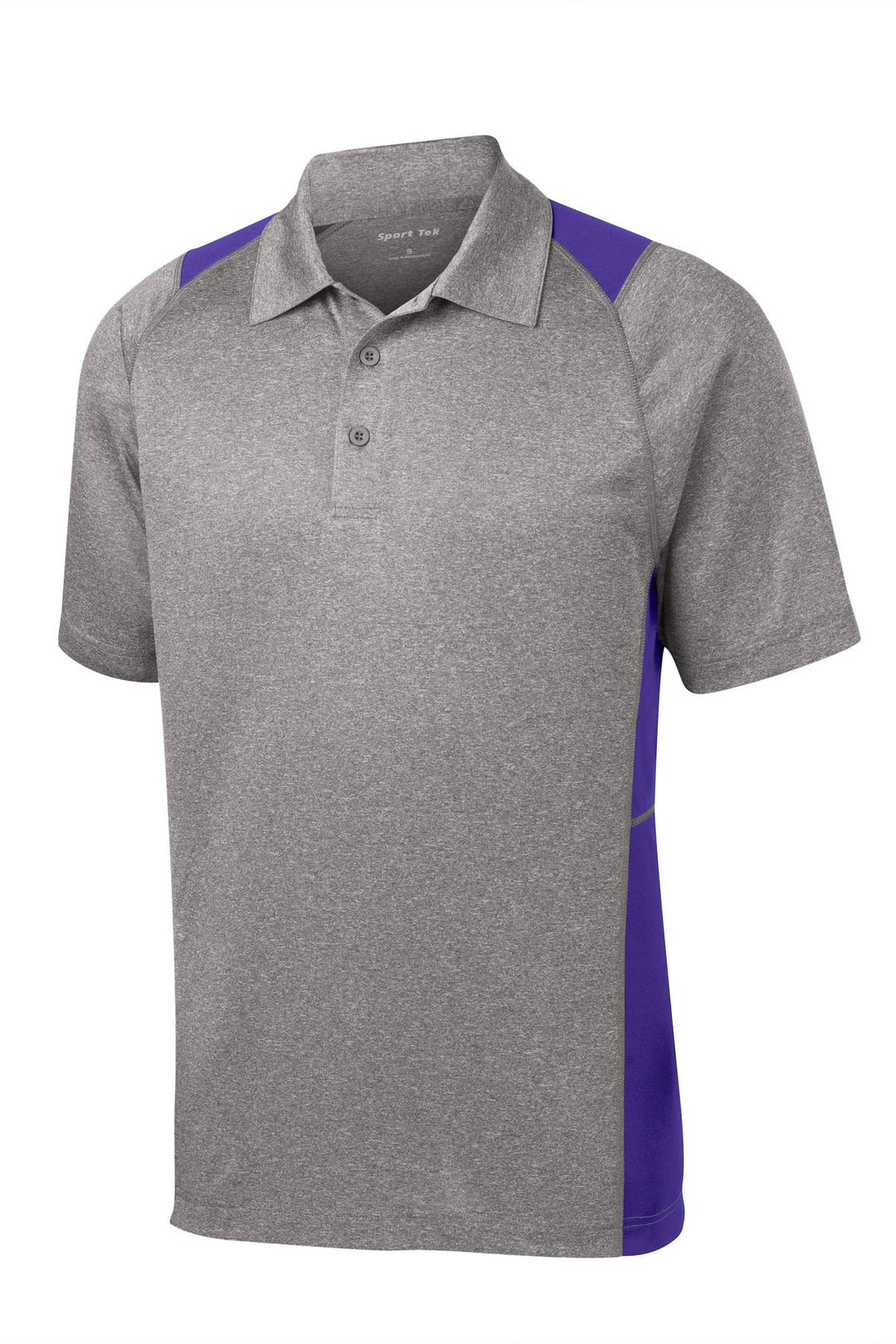 Sport-Tek Men's Heather Colorblock Contender Polo