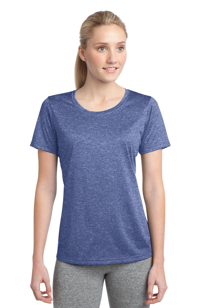 Sport-Tek Women's Heather Contender Scoop Neck Tee LST360