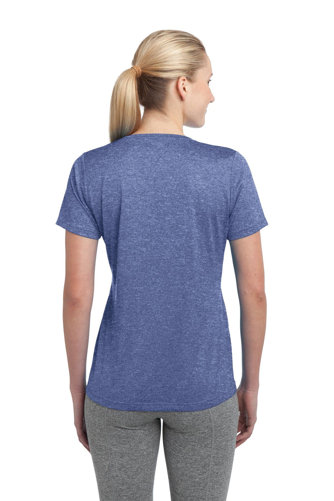 Sport-Tek Women's Heather Contender Scoop Neck Tee LST360