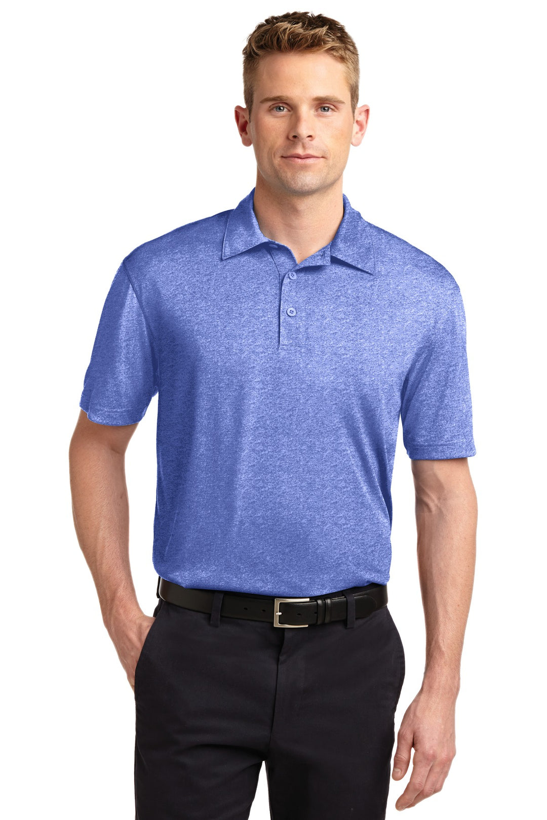 Sport-Tek Men's Heather Contender Polo ST660