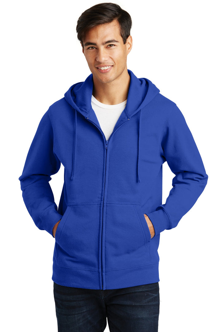 Port & Company - Men's Fan Favorite Fleece Full-Zip Hooded Sweatshirt Port & Company