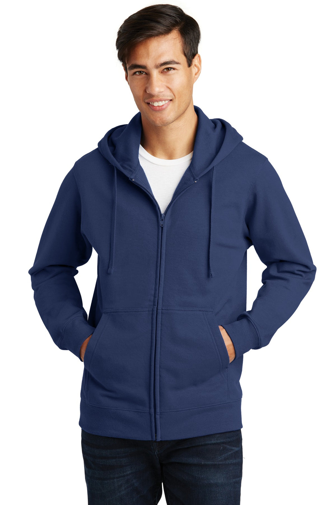 Port & Company - Men's Fan Favorite Fleece Full-Zip Hooded Sweatshirt Port & Company