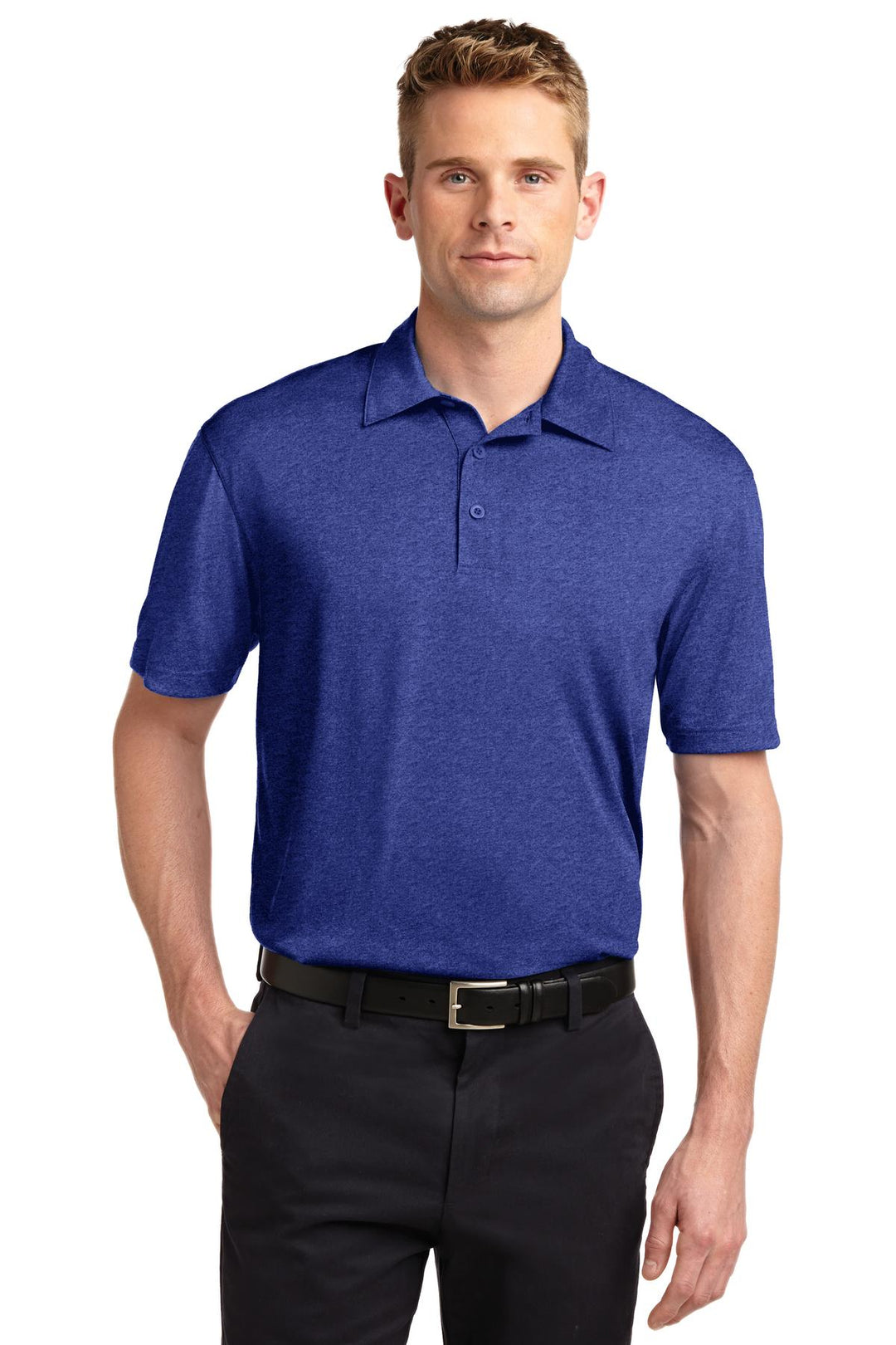 Sport-Tek Men's Heather Contender Polo ST660