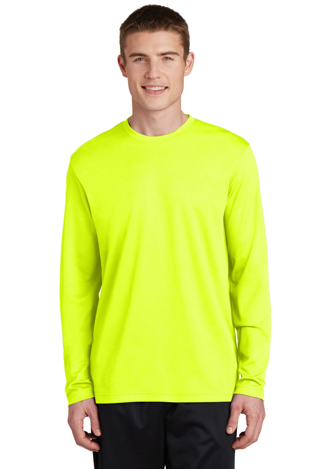 Sport-Tek Men's PosiCharge RacerMesh Long Sleeve Tee. ST340LS