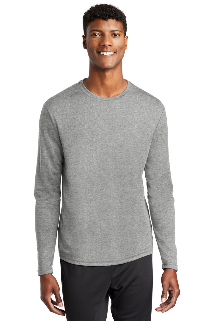 Sport-Tek Men's PosiCharge RacerMesh Long Sleeve Tee. ST340LS