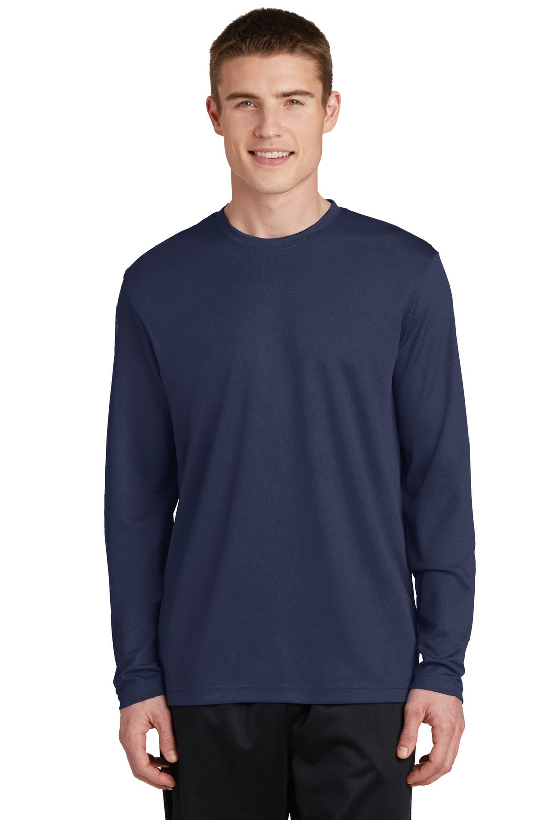 Sport-Tek Men's PosiCharge RacerMesh Long Sleeve Tee. ST340LS