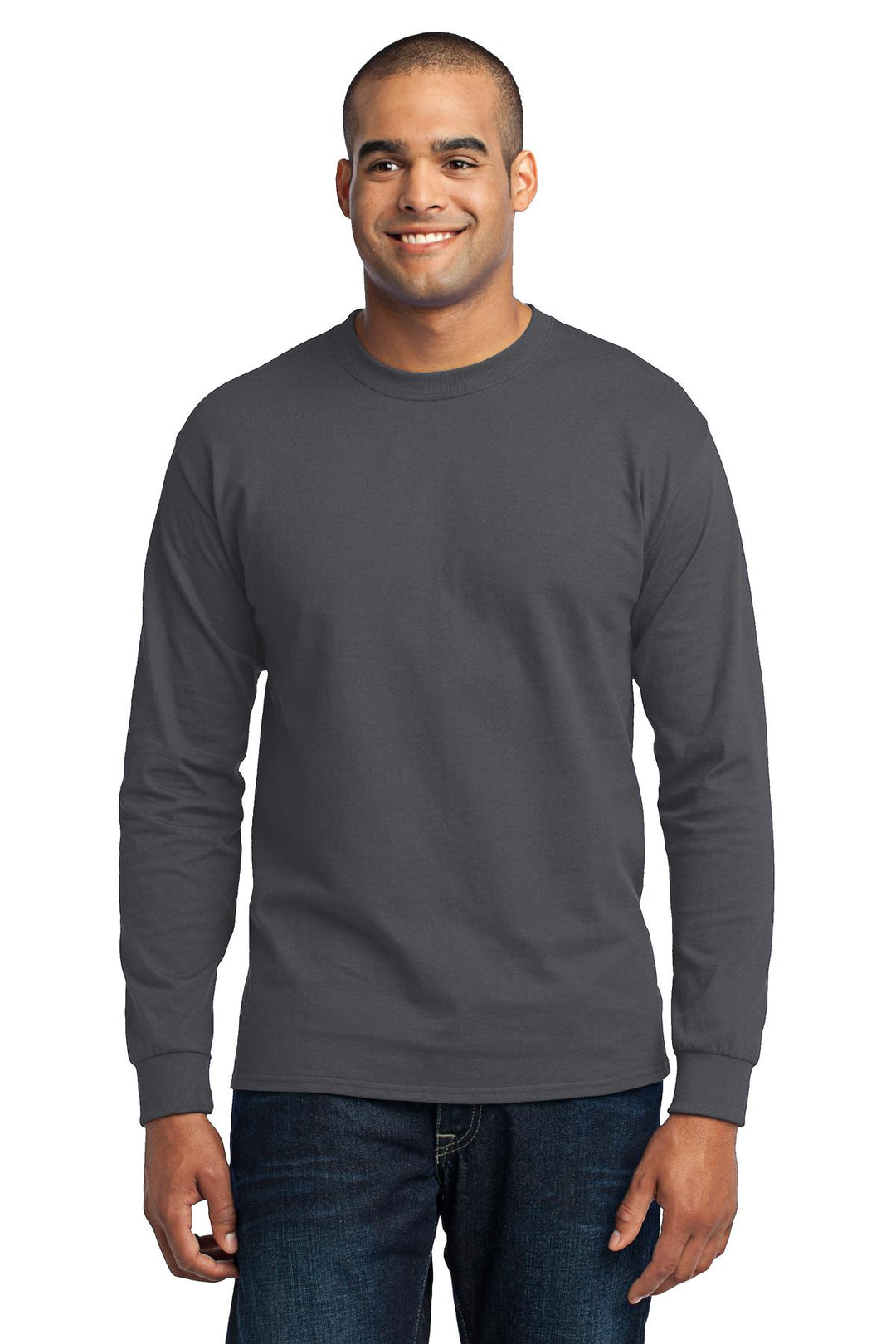 Port & Company Men's Tall Long Sleeve Core Blend Tee Port & Company