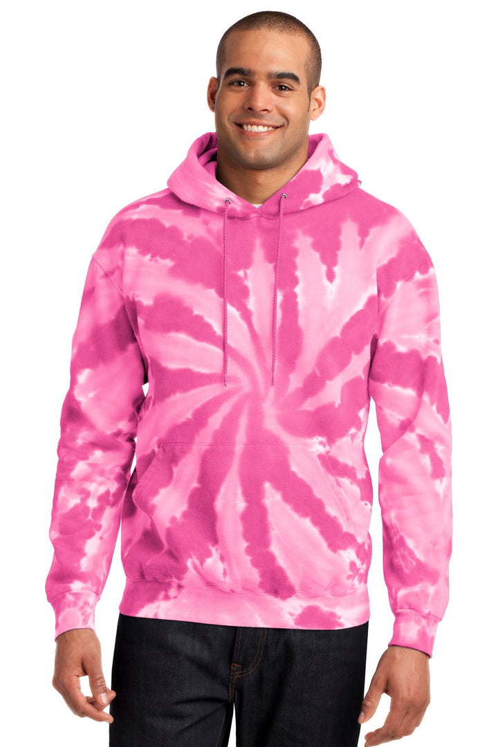 Port & Company - Men's Tie-Dye Pullover Hooded Sweatshirt Port & Company