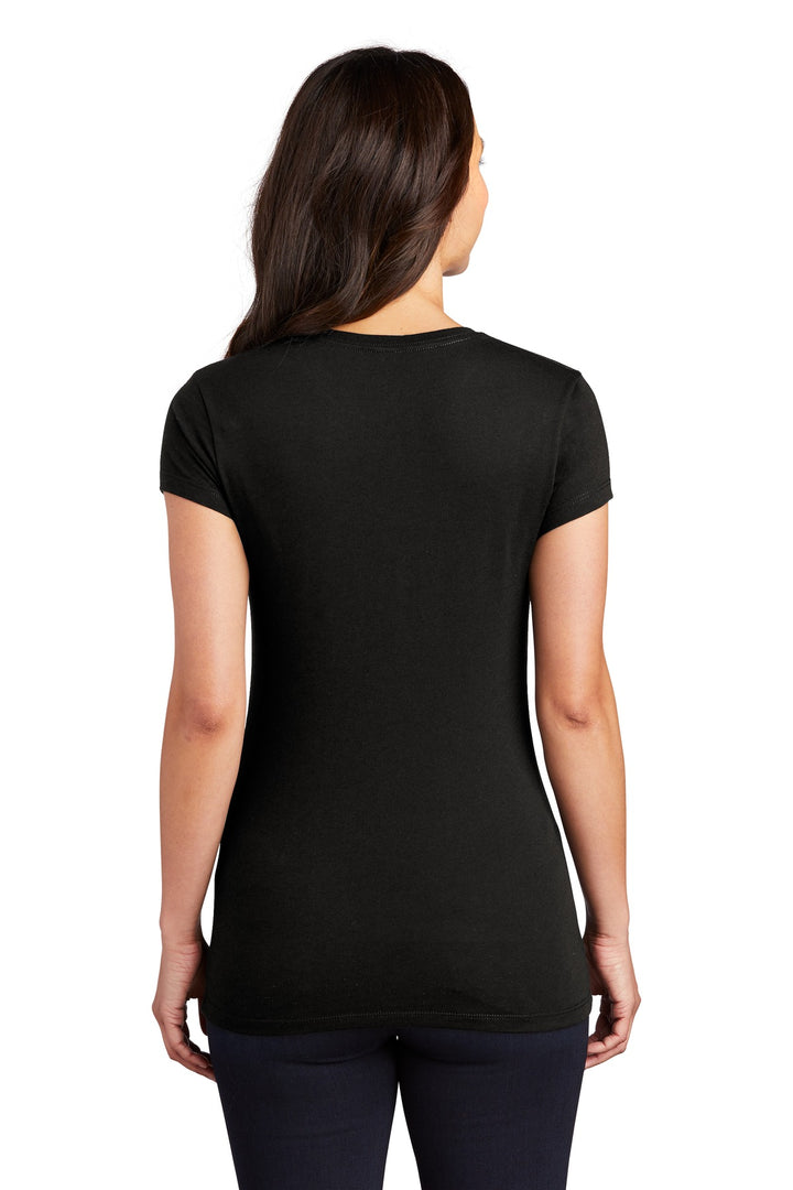 District Women's Fitted Perfect Tri Tee. DT155 District