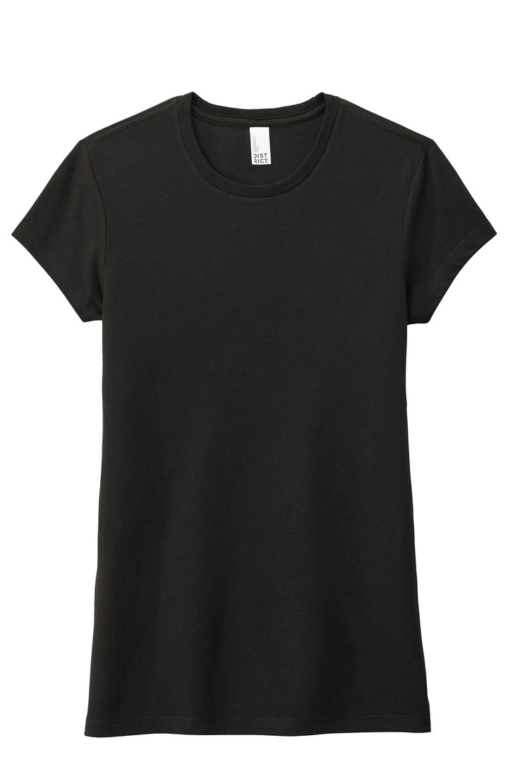 District Women's Fitted Perfect Tri Tee. DT155 District