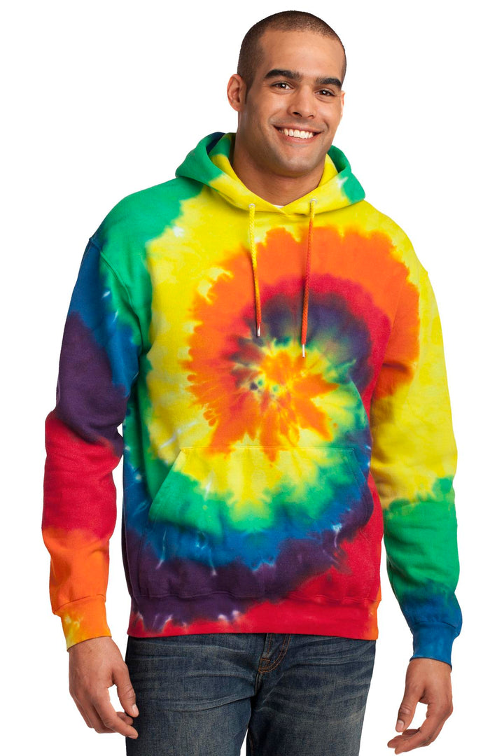 Port & Company - Men's Tie-Dye Pullover Hooded Sweatshirt Port & Company