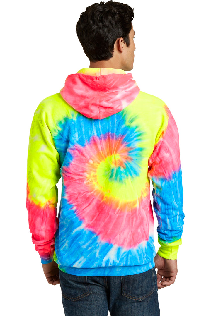 Port & Company - Men's Tie-Dye Pullover Hooded Sweatshirt Port & Company