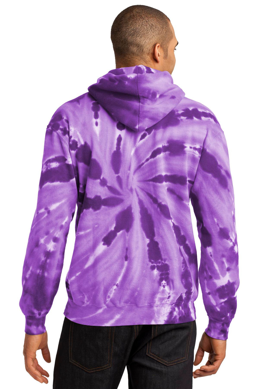 Port & Company - Men's Tie-Dye Pullover Hooded Sweatshirt Port & Company