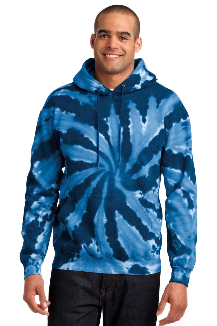 Port & Company - Men's Tie-Dye Pullover Hooded Sweatshirt Port & Company