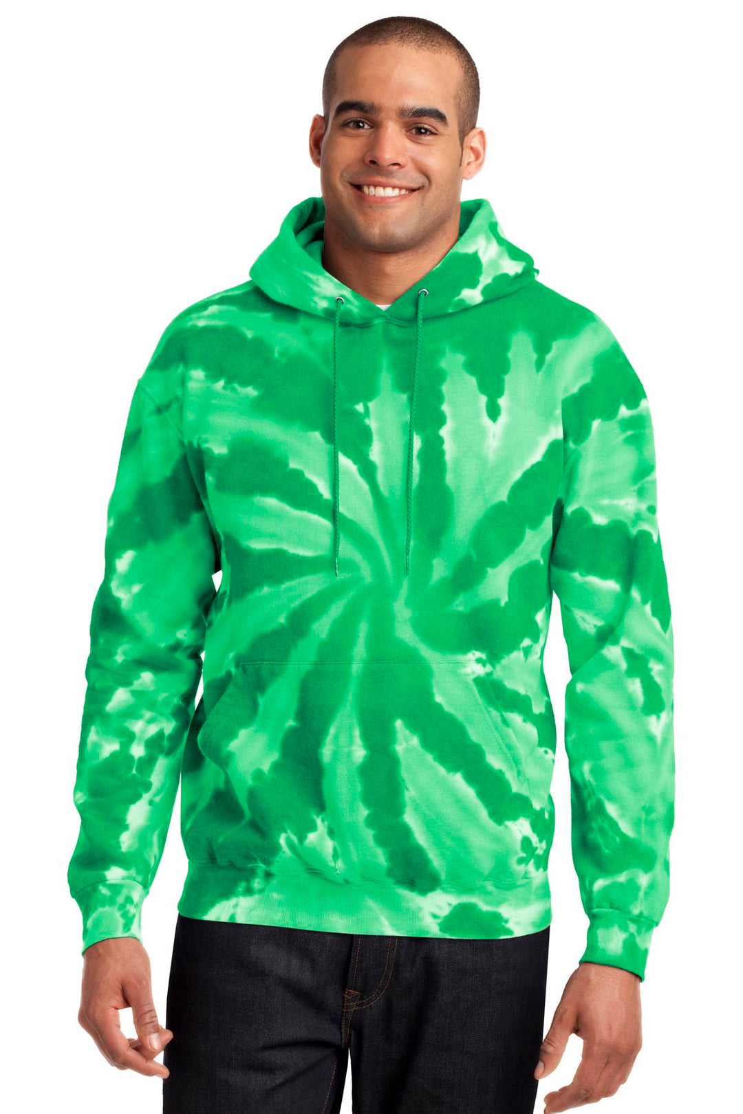 Port & Company - Men's Tie-Dye Pullover Hooded Sweatshirt Port & Company