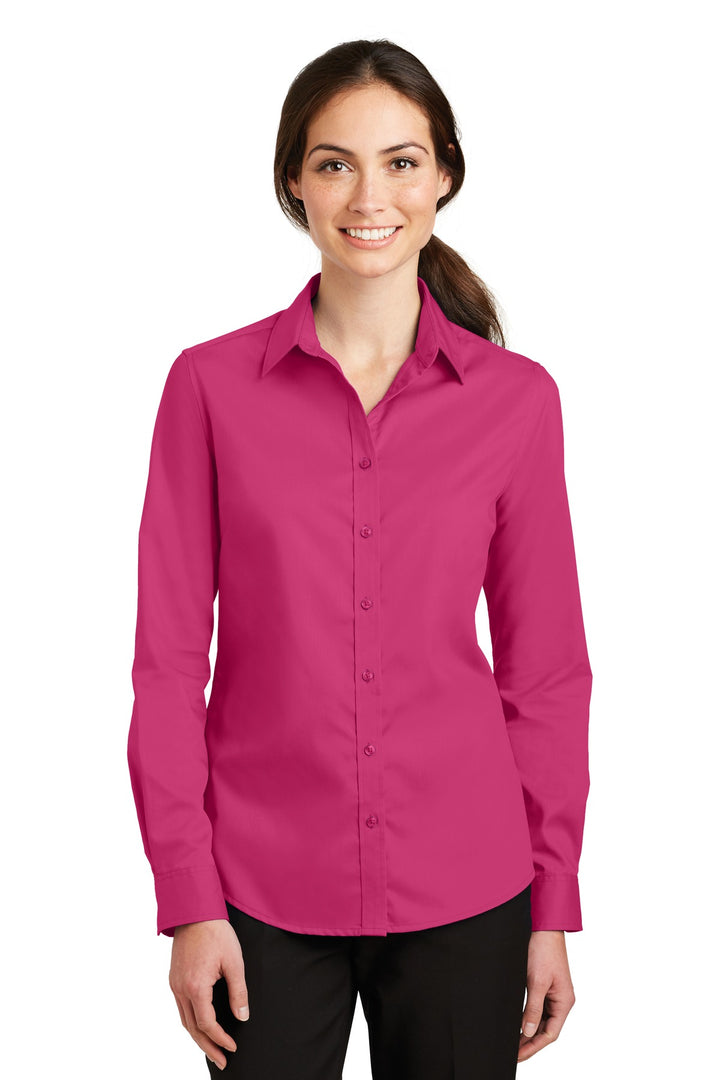 Port Authority Ladies SuperPro Twill Shirt. L663