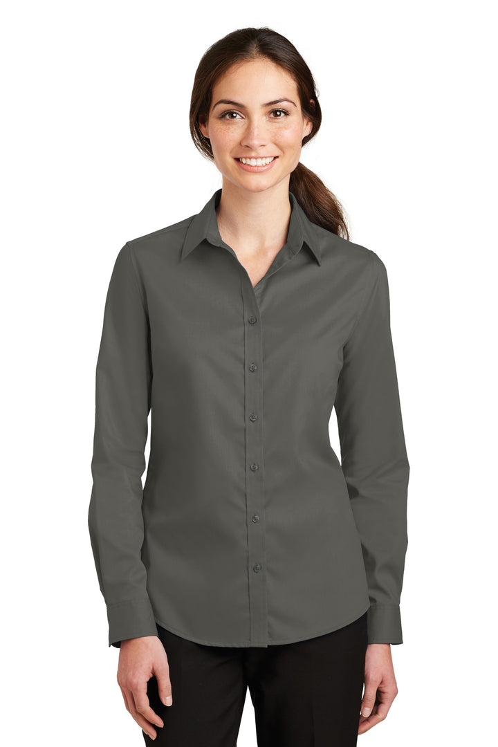 Port Authority Ladies SuperPro Twill Shirt. L663