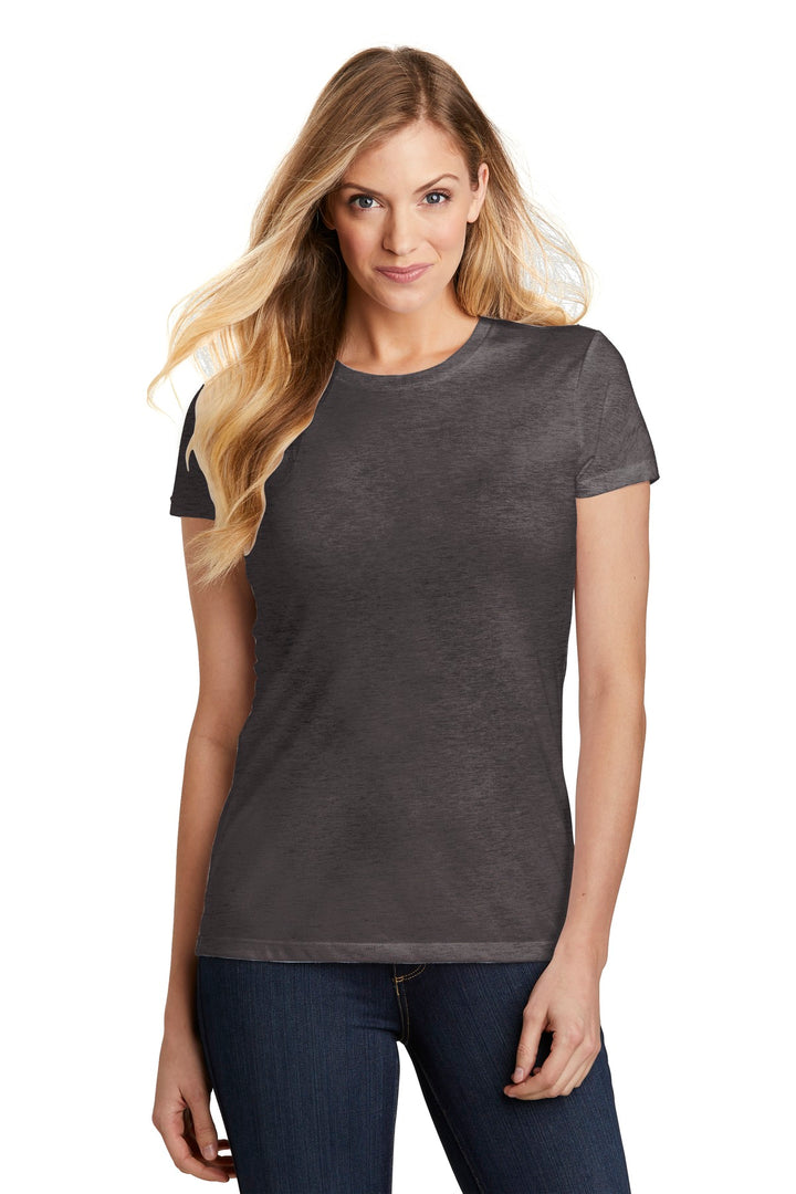 District Women's Fitted Perfect Tri Tee. DT155 District