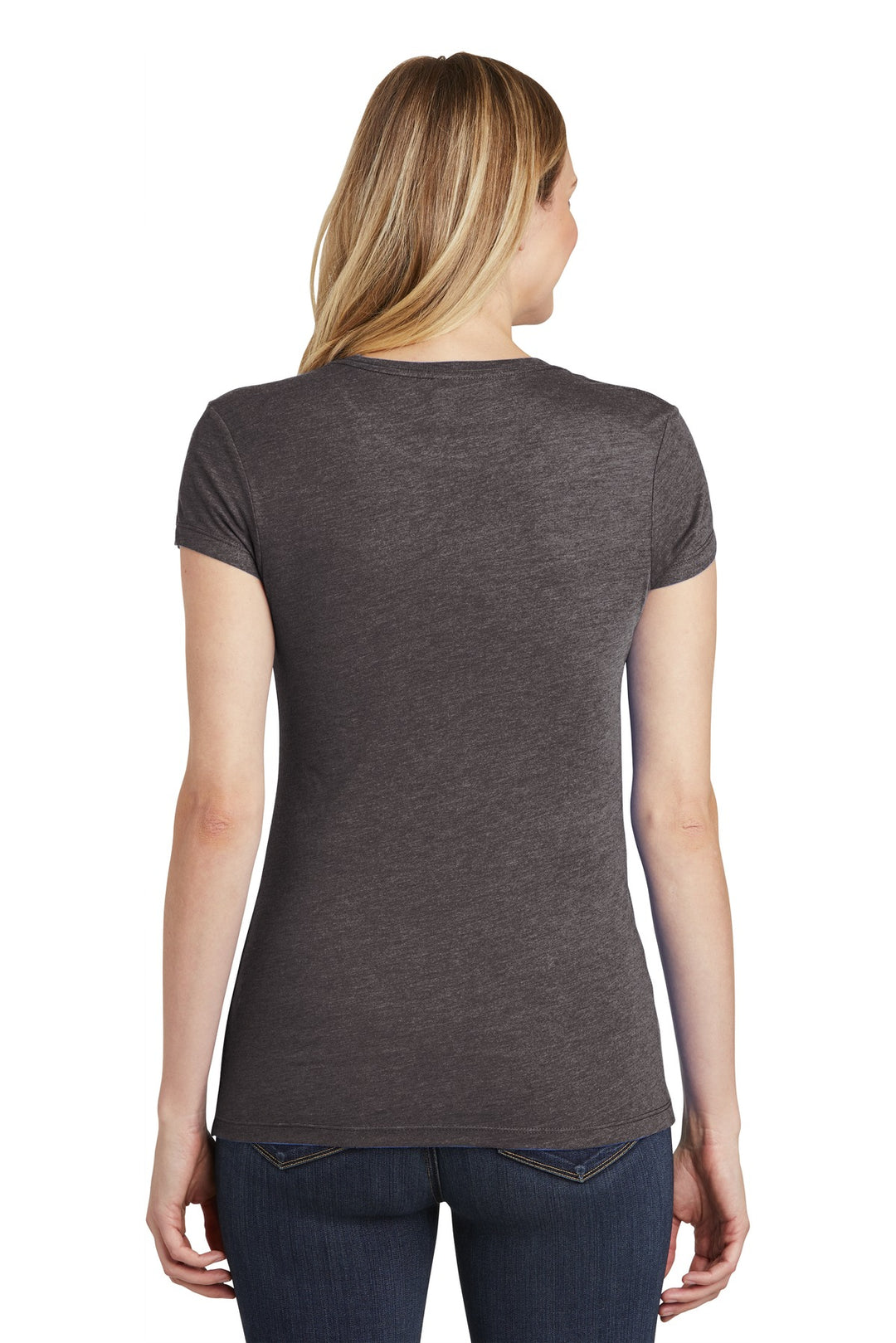 District Women's Fitted Perfect Tri Tee. DT155 District