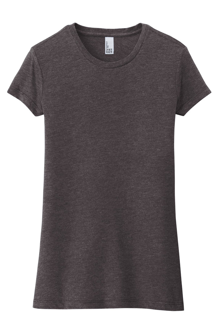 District Women's Fitted Perfect Tri Tee. DT155 District