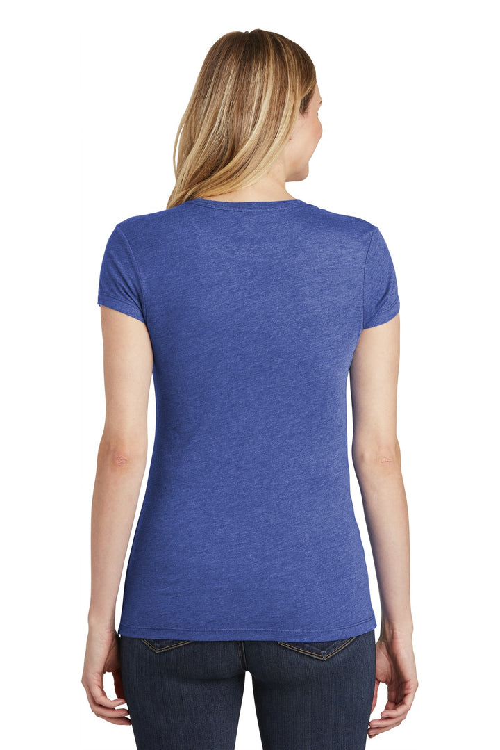 District Women's Fitted Perfect Tri Tee. DT155 District