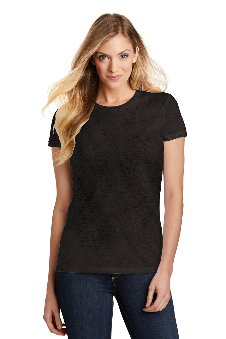 District Women's Fitted Perfect Tri Tee. DT155 District