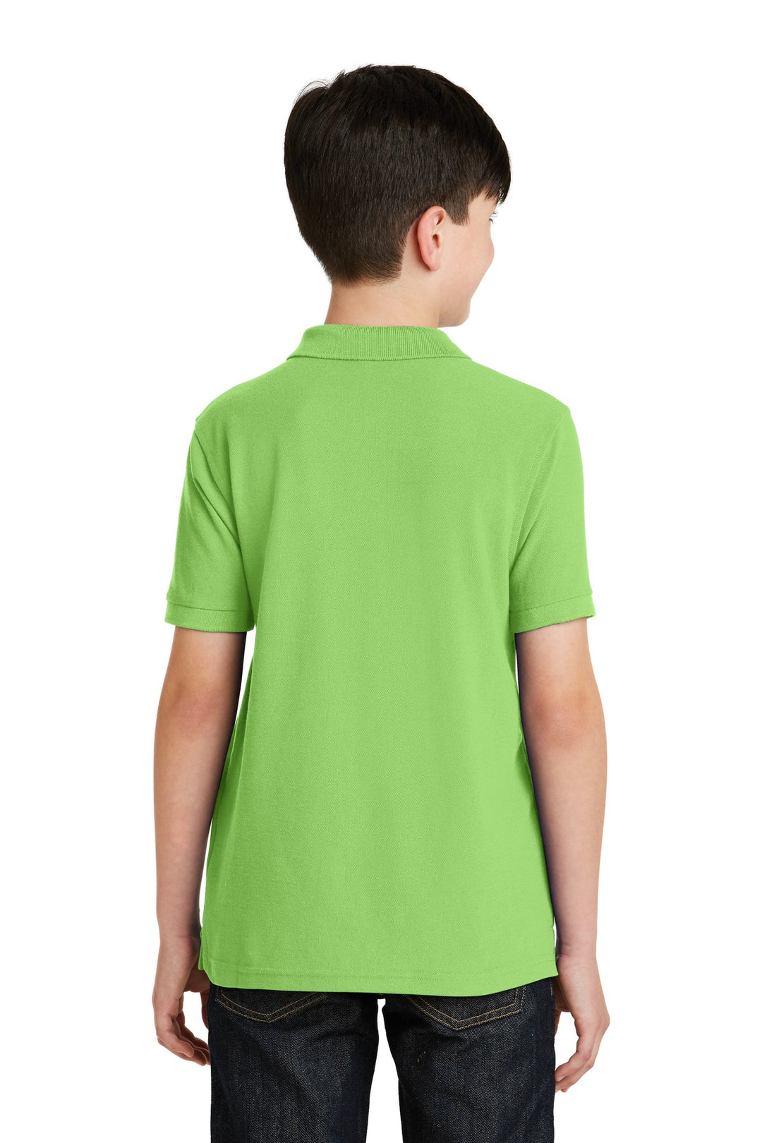 Port Authority Youth Silk Touch Polo.  Y500