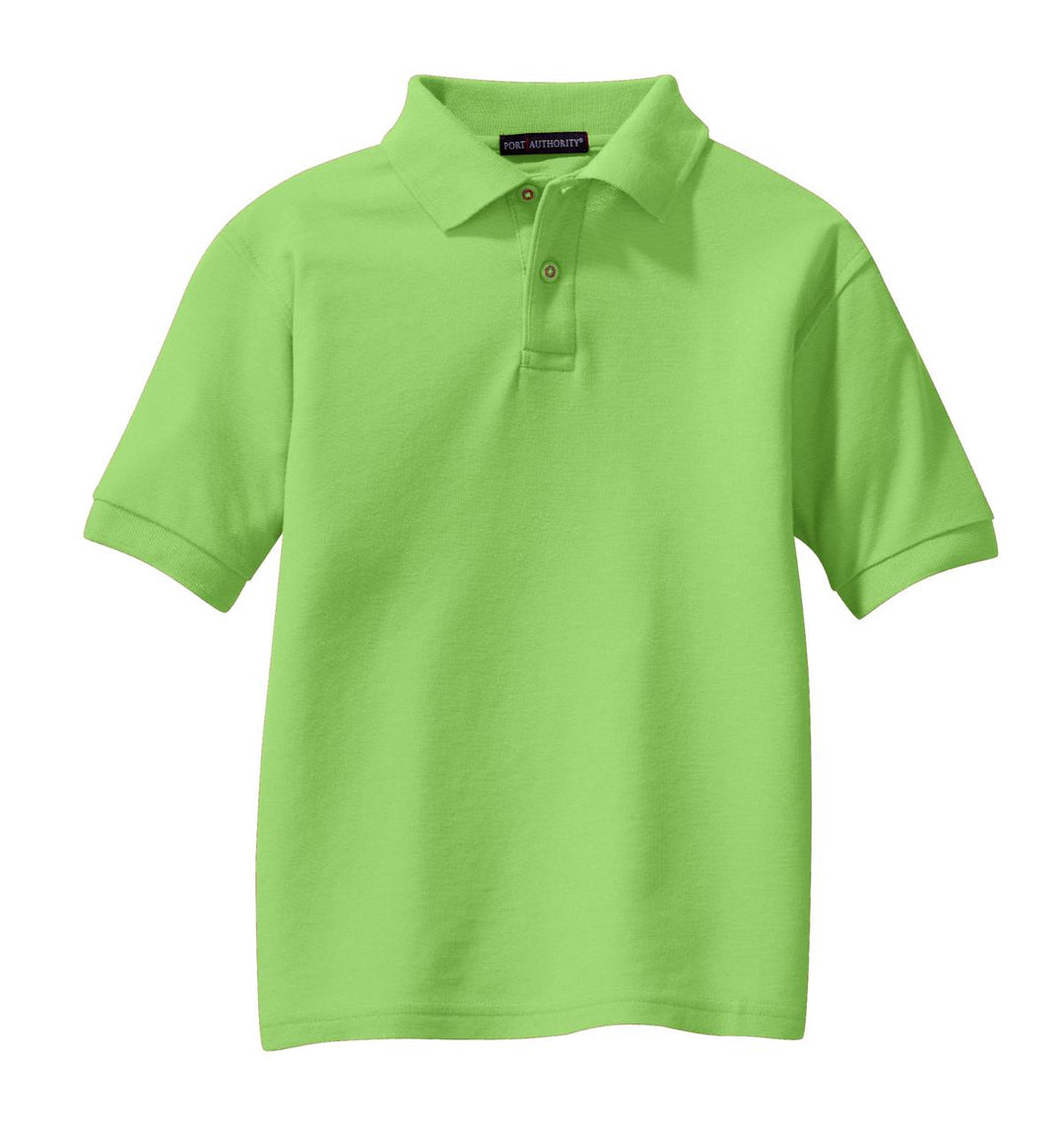 Port Authority Youth Silk Touch Polo.  Y500