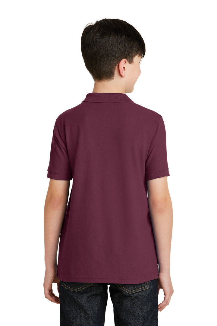 Port Authority Youth Silk Touch Polo.  Y500