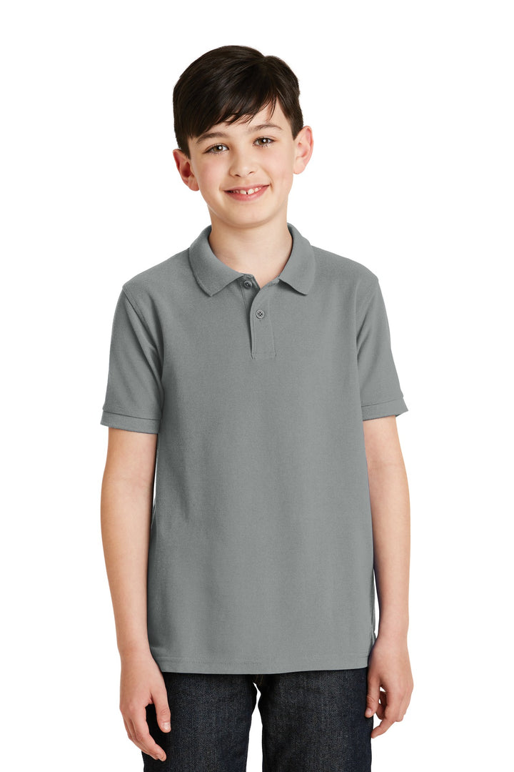 Port Authority Youth Silk Touch Polo.  Y500