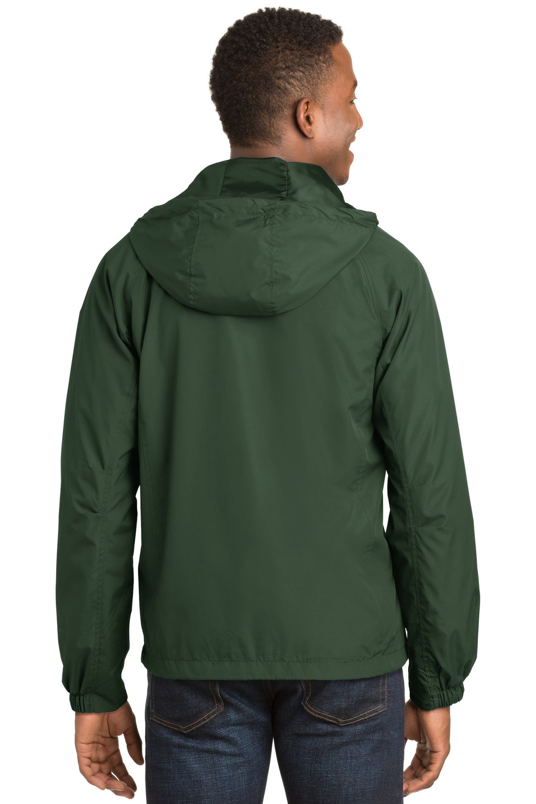 Sport-Tek Men's Hooded Raglan Jacket