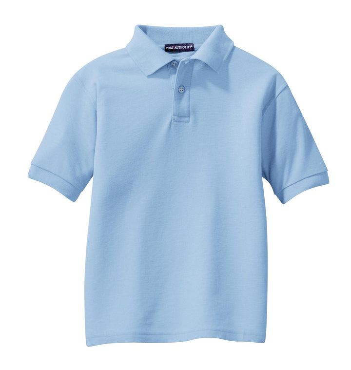 Port Authority Youth Silk Touch Polo.  Y500