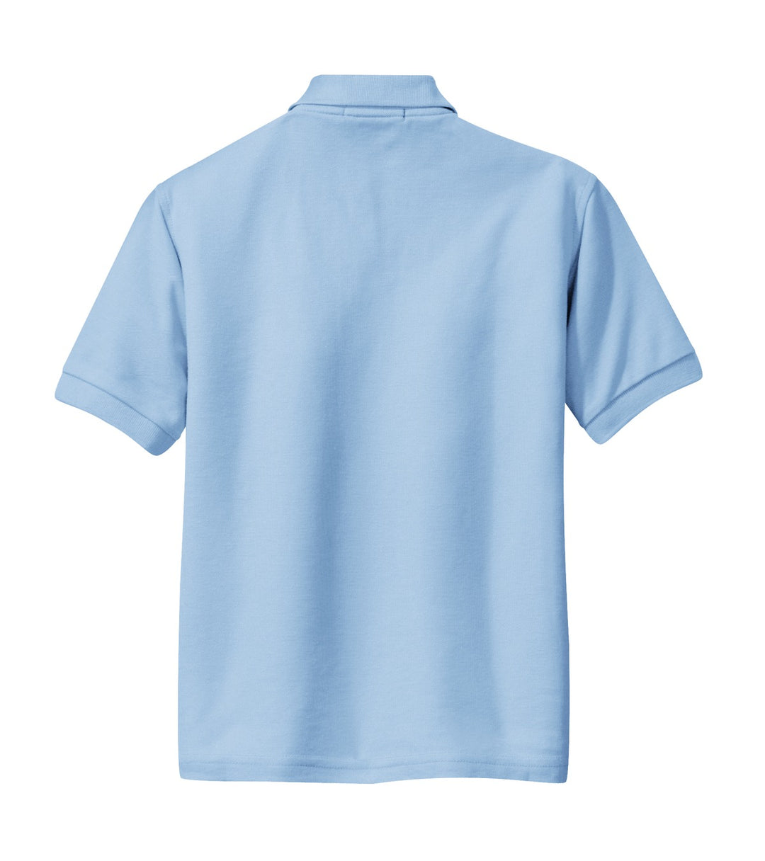 Port Authority Youth Silk Touch Polo.  Y500